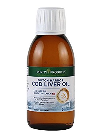 Cod Liver Oil - Dutch Harbor - Liquid 30 Servings, 5 Fl oz (150 ml)