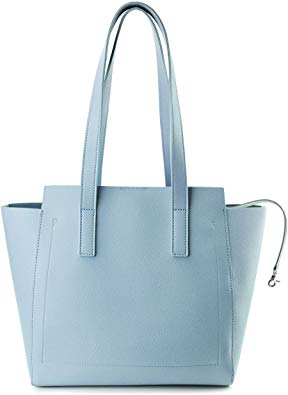 Women Tote Multiple Pockets Organized Shoulder Handbag for Work and Weekend, Office Lady Leather Bag