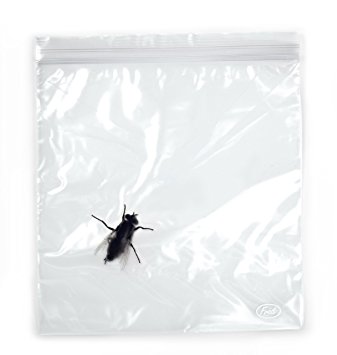 Fred & Friends LUNCH BUGS Zipper Sandwich Bags, 24 Count