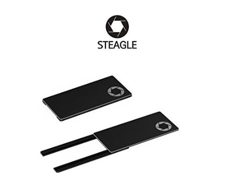 STEAGLE (Black) Laptop Webcam Privacy Shield Cover for notebook laptop camera blocker