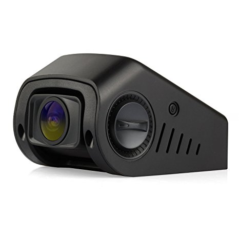 AUTO-VOX A118-C B40C Stealth Car Dashboard Camera Capacitor Edition Covert Mini Dash Cam Full 1080P HD video No Internal Battery 170°Super Wide Angle 6G Lens with G-sensor WDR Night Vision Loop Recording Bundle with 32 GB Micro SD Card