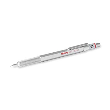 Rotring 600 0.5mm Silver Barrel Mechanical Pencil (1904445)