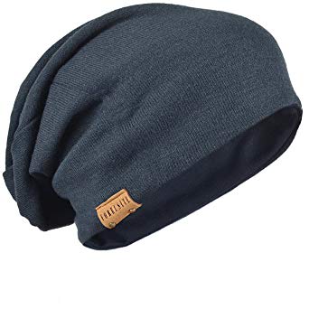 FORBUSITE Knit Slouchy Beanie Hat Skull Cap for Mens Winter Summer