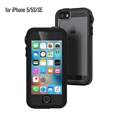 Catalyst Premium Quality Waterproof Shockproof Case for Apple iPhone SE (Stealth Black) with High Touch Sensitivity ID