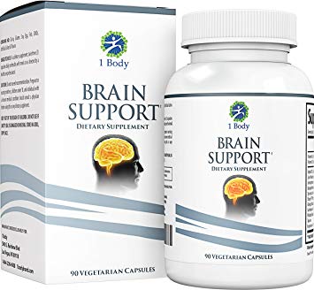 Support Healthy Brain Function, Improve Memory & Boost Focus with Nootropics - Alpha GPC, Lion’s Mane Extract, Bacopa Monnieri, Phosphatidylserine, Ginkgo Biloba, Rhodiola Rosea, Huperzine A