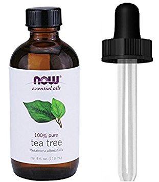 Now Foods Tea Tree Oil 4Ounce Plus Glass Dropper