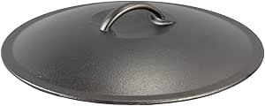 Lodge BOLD 12 Inch Seasoned Cast Iron Lid, Design-Forward Cookware