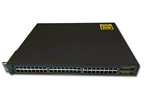 Cisco WS-C3548-XL-EN Catalyst 3548XL Enterprise Edition 48 Port Rack Mountable Switch