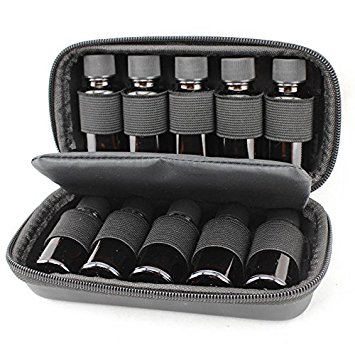 Soothing Terra Hard Shell Essential Oil Carrying Case - Holds 10 Bottles (5ml or 10ml) Essential Oils Case