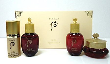 The history of Whoo Bichup Ja Saeng (Self-Generating) Special Gift Set (Total 4 items)