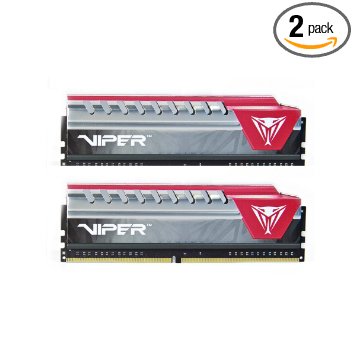 Viper Elite Series DDR4 16GB (2 x 8GB) 2800MHz Kit (Red) PVE416G280C6KRD