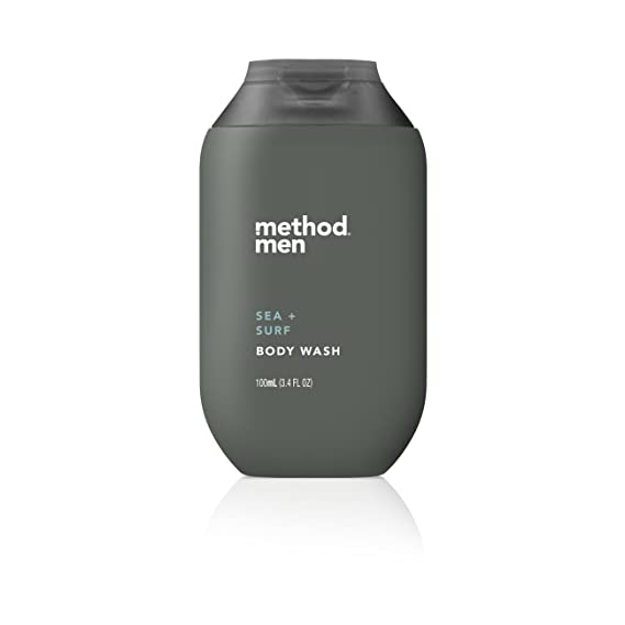 Method Sea and Surf Mens Body Wash, 3.4 Ounce