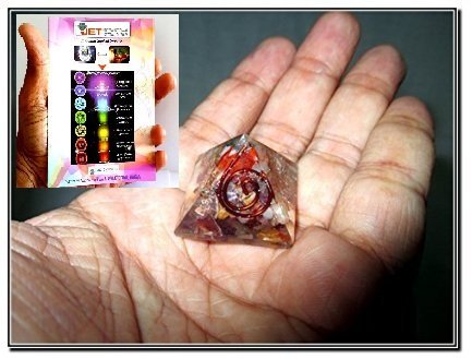 New Chakra Single Baby Pyramid 20 - 25 mm Chokurei X-mas Crystal Gemstones Rare Unique Marvelous Fantastic Exquisite Beautiful Copper Metal Mix Rare Healing Positive Energy Tetrahedron EMF Protection Sacred Geometry Memory Concentration Meditation Spiritual Psychic Piezo Electric Effect Business Prosperity Success Destress Anxiety Disorder Love Christmas Air Water Earth Fire Spirit