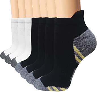 Compression Socks Plantar Fasciitis for Women Men (1/5/7 Pack), 8-15 mmHg Athletic Sock Arch Support Flight Travel Nurses