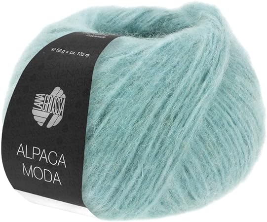 Lana Grossa Alpaca Moda Yarn, 07 Ice Blue