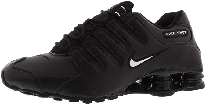 Nike Men's Shox NZ Running Shoe Black/White/Black - 12 D(M) US