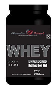 Pure WPI - Whey Protein Isolate Natural 2 Lbs