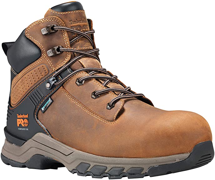 Timberland PRO Men's Hypercharge 6" Composite Toe Waterproof Industrial Boot