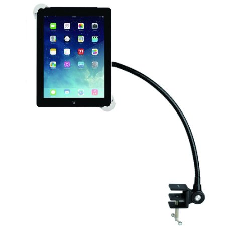 BESTEK Gooseneck Universal Tablet Stand Clamp Mount Holder for iPad, iPad Mini/Air/Pro