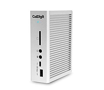 CalDigit TS3 Plus Thunderbolt 3 Dock - 85W Charging, 7X USB 3.1 Ports, USB-C Gen 2, DisplayPort, UHS-II SD Card Slot, LAN, Optical Out, for 2016  MacBook Pro & PC (Silver - 0.7m/2.3ft Cable)
