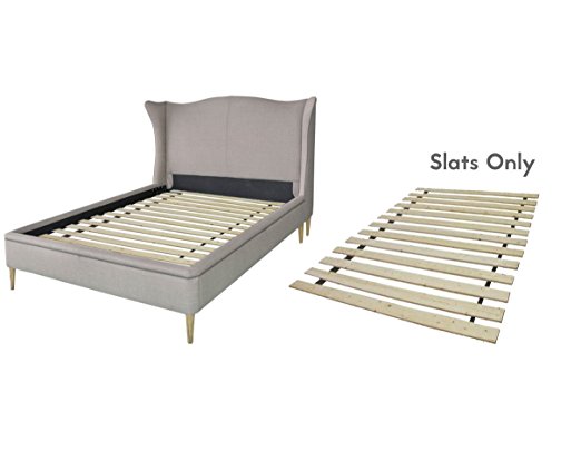 Continental Mattress Wooden Bed Slats/Bunkie Board Frame, Queen