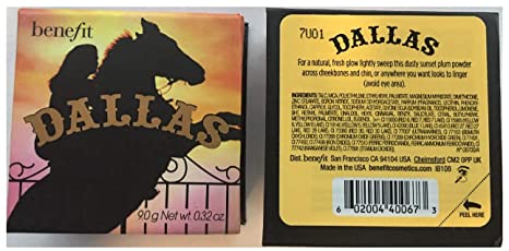 Benefit Cosmetics Dallas Box o' Powder Blush (Rosy Bronze) 0.32 oz