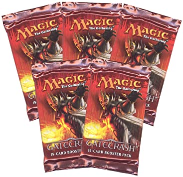 5 (Five) Packs of Magic the Gathering MTG: GateCrash Booster Pack Lot (5 Packs)