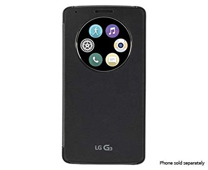LG G3 Quick Circle Wireless Charging Folio Case Powermat Compliant for LG G3 (AT&T)