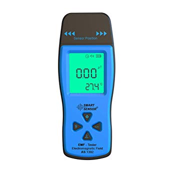 EMF Meter Electromagnetic Field Radiation Detector Handheld Mini Digital LCD EMF Detector Dosimeter Tester Counter