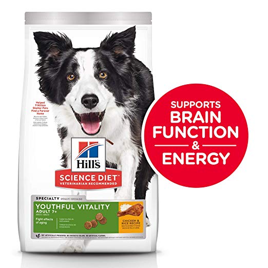 Hill's Science Diet Dog Food, Adult 7  for Senior Dogs, Youthful Vitality