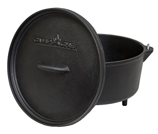 Camp Chef Deep Prong Horn 10IN Dutch Oven