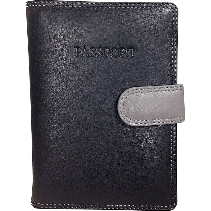 Visconti RB 75 Multi Colored Passport Holder Cover Case  Wallet