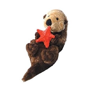 Aurora Plush Otto Sea Otter Mini Flopsie 8"