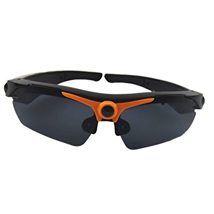 JOYCAM Polarized UV400 Sunglasses with Camera Full HD 1080P DVR Eyeglass Video Recording for Outdoor Sports