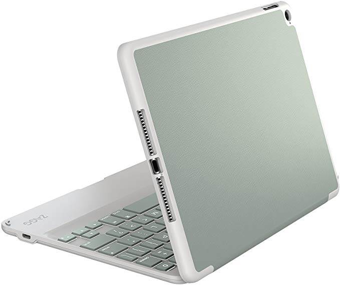 ZAGG Folio Case Hinged Keyboard for iPad Air, Sage (ID5ZFN-GY0)