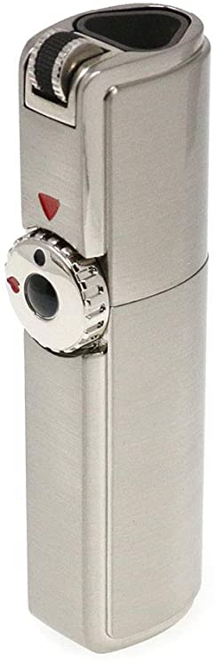 Scorch Torch Skyline Triple Jet Flame Torch Cigarette Cigar Lighter with Cigar Punch Cutter Tool (Metallic Silver)