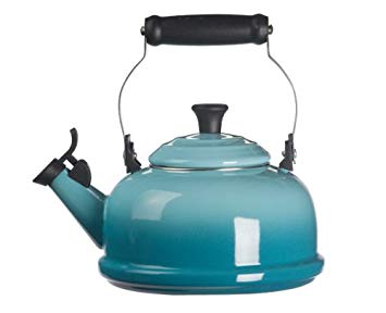 Le Creuset Enamel-on-Steel Whistling 1-4/5-Quart Teakettle (Caribbean)