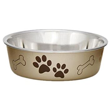 Loving Pets Metallic Bella Bowl