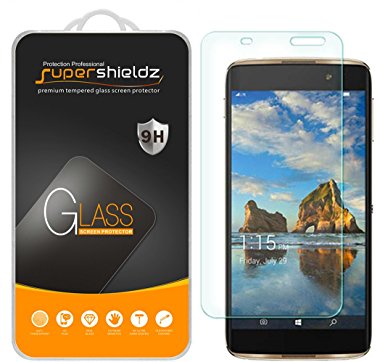 [3-Pack] Supershieldz for Alcatel Idol 4S Tempered Glass Screen Protector, Anti-Scratch, Anti-Fingerprint, Bubble Free, Lifetime Replacement Warranty