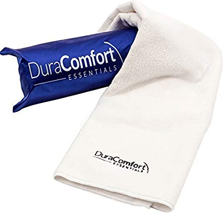 DuraComfort Super Absorbent Anti-Frizz Hair Towel - Extra Wide 41X24 inches Microfiber Towel - 100% Satisfaction or Your