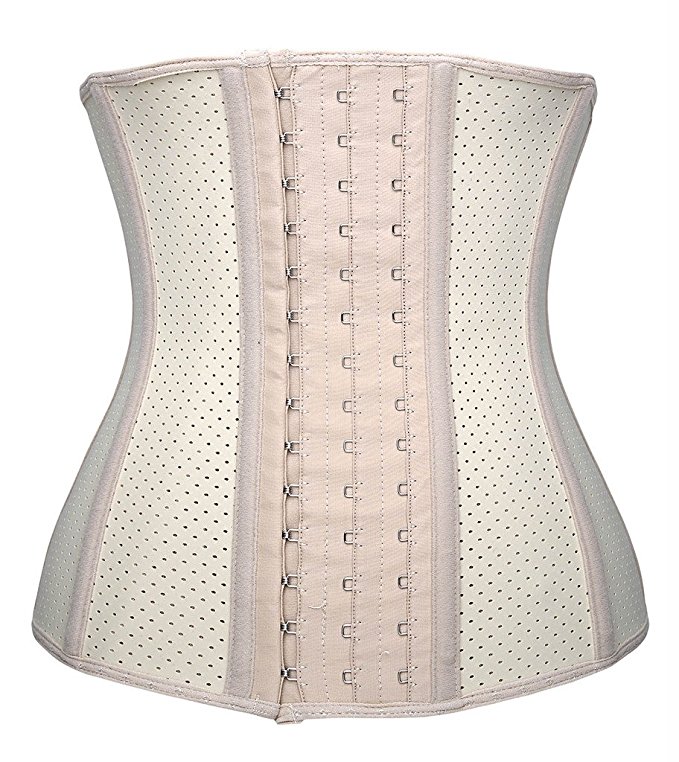 YIANNA Women's Latex Sport Girdle Waist Training Corset Waist Body Shaper