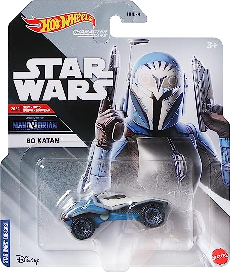 Star Wars Hot Wheels Character Cars Bo Katan Diecast Car