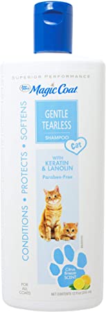 Magic Coat Cat Tearless Shampoo, 12-Ounce