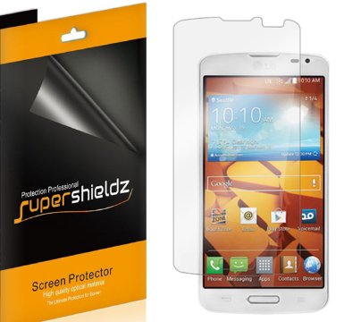 6-Pack SUPERSHIELDZ- Anti-Bubble High Definition Clear Screen Protector For LG Volt LS740 Boost Mobile Virgin Mobile  Lifetime Replacements Warranty 6-PACK - Retail Packaging