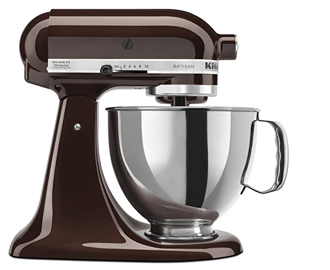 KitchenAid KSM150PSES Artisan Series 5-Qt. Stand Mixer with Pouring Shield - Espresso