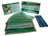 Cool Teeth Whitening 14 Treatments Advanced Professional 6 Hp Strength Dual Elastic Band Teeth Whitening Gel Strips Kit 28 Pcs - 2 Week Supply  Free Color Chart Guide Included - Hydrogen Peroxide Tooth Whitestrips By Cool Teeth Whitening