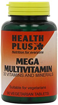 Health Plus Mega Multivitamin One-a-day Multivitamin Supplement - 90 Tablets