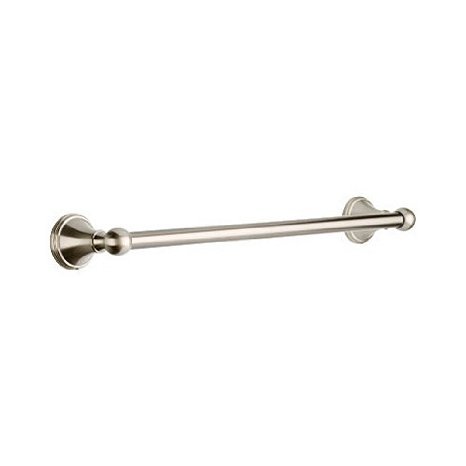 liberty hardware 136885 Crestfield Collection 18 Width Satin Nickel Towel Bar