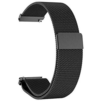 4 Colors for Quick Release Watch Band Milanese Loop Milanese Magnetic Closure Watch Strap 14/16/18/20/22/23/24mm