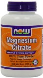 NOW Foods Magnesium Citrate Powder 8 Ounces